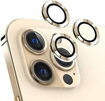 Volmere Camera Lens Protector For Apple Iphone 12 Pro Max 6 7 Inch Premium Hd Tempered Glass Metal Ring Aluminum Alloy Lens Screen Cover Film Volmere Flipkart Com