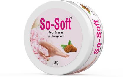 SoSoft Cracked Heel Repair Cream With Almond, Eucalyptus and Neem Extracts for Both Men & Women