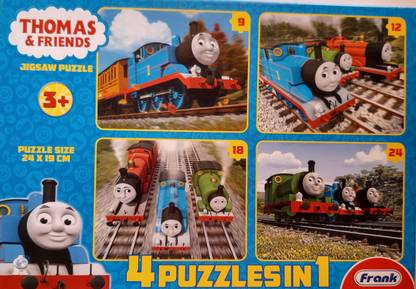 Frank Thomas Friends 4 In Jigsaw Puzzle Set Creative Educational Toy For Kids Thomas Friends 4 In Jigsaw Puzzle Set Creative Educational Toy For Kids Shop For Frank