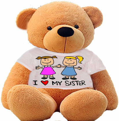 Hug 'n' Feel Soft Toys Big Teddy Bear 