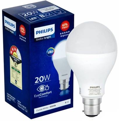 Philips 20 W Round B22 Led Bulb Price In India Buy Philips 20 W Round B22 Led Bulb Online At Flipkart Com