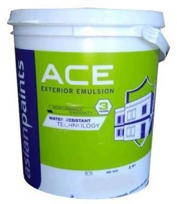 Asian Paints Ace Exterior Emulsion White Emulsion Wall Paint Price In India Buy Asian Paints Ace Exterior Emulsion White Emulsion Wall Paint Online At Flipkart Com