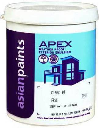 Asian Paints Advanced Dust Proof Exteriour Emulsion 1 Lt White Emulsion Wall Paint Price In India Buy Asian Paints Advanced Dust Proof Exteriour Emulsion 1 Lt White Emulsion Wall Paint Online