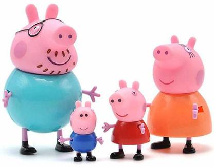 Ang Peppa Pig Toys Family Set Orginal Cartoon Animated Figures (Blue, Red, Orange, Blue) - Peppa Pig Toys Family Set Orginal Cartoon Animated Figures (Blue, Red, Orange, Blue) . Buy Peppa Pig,, Ang Peppa Pig Toys Family Set Orginal Cartoon Animated Figures (Blue, Red, Orange, Blue) - Peppa Pig Toys Family Set Orginal Cartoon Animated Figures (Blue, Red, Orange, Blue) . Buy Peppa Pig,,