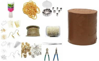 Terracotta jewellery making kit amazon shop