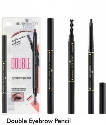 Hilary Rhoda Double Eyebrow Pencil H08 Black Price In India Buy Hilary Rhoda Double Eyebrow Pencil H08 Black Online In India Reviews Ratings Features Flipkart Com