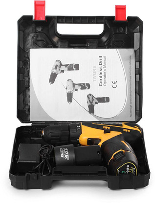 TWONE Cordless Drill Machine Set, 12V 