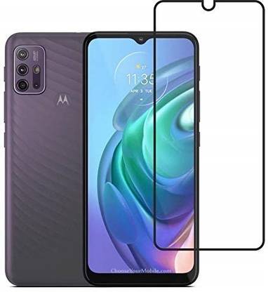NKCASE Edge To Edge Tempered Glass for MOTOROLA G10 Power