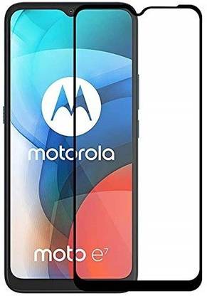 NKCASE Edge To Edge Tempered Glass for Motorola E7 Power