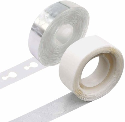Shapl 5 Meters Balloon Tape Strip|Balloon Arch Tape Balloon Arch Kit Balloon Decorating Strip Kit for Garland 2PCS Balloon Garland Glue Dots for Balloons,Party Weddings Birthday Easter 