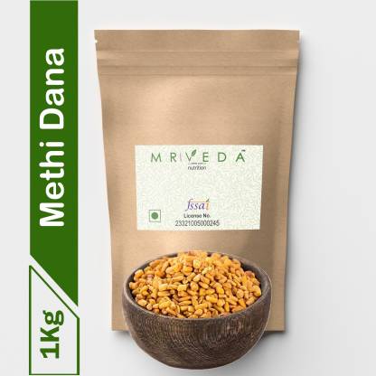 MR VEDA 100% Natural Indian Methi Dana Natural Dried Fenugreek Seeds |  -Menthya-Vendhayam- Menthulu -