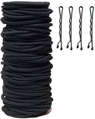 MAORULU 100Pcs Hair Elastics with 100 Hair Bobby Pins, No Metal Hair Ties for Thick and Curly Hair, Strong 4mm Hair Elastic Band Hair Accessory Set Price in India - Buy MAORULU MAORULU 100Pcs Hair Elastics with 100 Hair Bobby Pins, No Metal Hair Ties for Thick and Curly Hair, Strong 4mm Hair Elastic Band Hair Accessory Set Price in India - Buy MAORULU