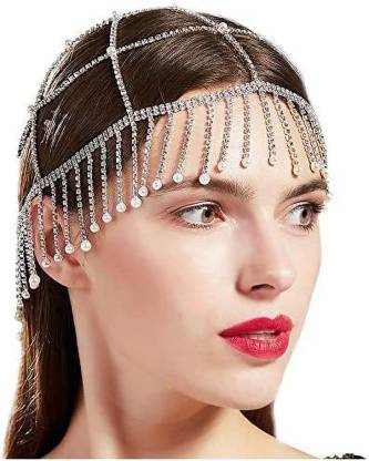 BABEYOND 1920s Crystal Cap Vintage Pearl Rhinestone Flapper Cap Headpiece Roaring 20s Gatsby Accessories Hair Accessory Set Price in India - Buy BABEYOND 1920s Crystal Flapper Cap Headpiece Vintage