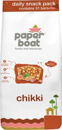 Paper boat Daily Snack Chikki Pouch  (496 g)