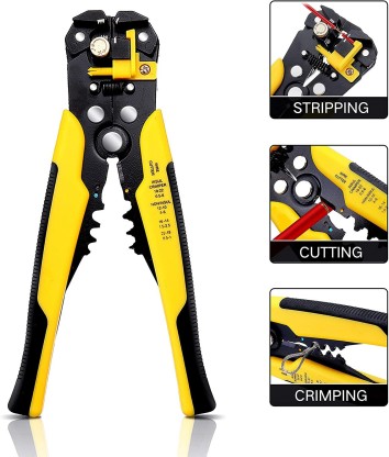 Useful Automatic Wire Cable Stripper Stripp Crimper Hand Crimping Tool~ 