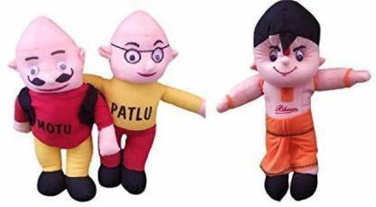 Pepino motu patlu and bheem Soft Toys combos Best Quality Indian Soft toy -  30 cm - motu patlu and bheem Soft Toys combos Best Quality Indian Soft toy  . Buy motu