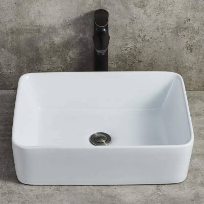 Kudos Ceramic Wash Basin Countertop, Bathroom Vanity Top 66 Inches In Cm
