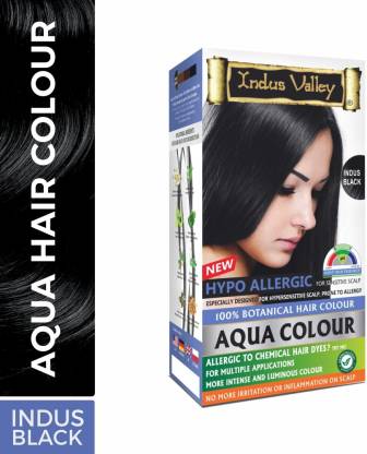 Indus Valley Hypoallergic Aqua Color 100% Botanical Indus Black Organic Hair  Color , Black - Price in India, Buy Indus Valley Hypoallergic Aqua Color  100% Botanical Indus Black Organic Hair Color ,