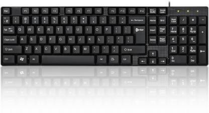 Enter PINNACLE PRO Wired USB Desktop Keyboard  (Black)
