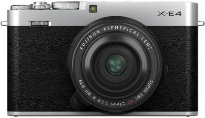 FUJIFILM X Series X-E4 Mirrorless Camera Body with XF 27 mm F2.8 R WR Prime Lens