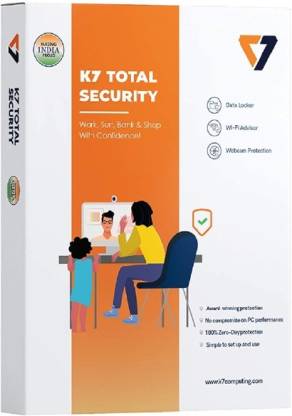 K7 Total Security 1 User 1 Year (Renewal)