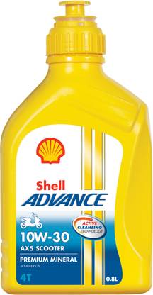 Shell Advance AX5 scooter 10W30 High Performance Engine Oil Price in ...