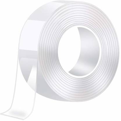 Vision India Co Double Sided Tape Heavy Duty Multipurpose Removable Traceless Mounting Adhesive Tape For Walls Washable Reusable Strong Sticky Strips Gel Grip Tape 3 M Double Sided Tape Price In India