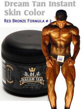 Dream Tan Bodybuilding Tanning Cream For Competitions Instant Red Bronze Color Formula 2 50 Tanning Liquid Price In India Buy Dream Tan Bodybuilding Tanning Cream For Competitions Instant Red