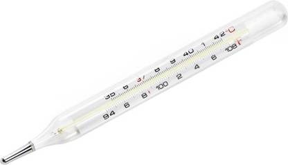 Mycure Mercury Thermometer Codelife Oval Mercury Thermometer Transparent Thermometer Mycure Flipkart Com