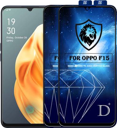 Flyon Edge To Edge Tempered Glass for Oppo F15