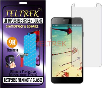 TELTREK Tempered Glass Guard for RELIANCE JIO LYF WIND 1 (Flexible, Unbreakable)
