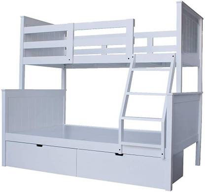 Solid Wood Bunk Beds With Storage