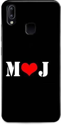 Afterglow Back Cover for Vivo V11 M J, M LOVES J, NAME, LETTER, ALPHABET, JM LOVE, HART - Afterglow : Afterglow Back Cover for Vivo V11 M J, M LOVES J, NAME, LETTER, ALPHABET, JM LOVE, HART - Afterglow :