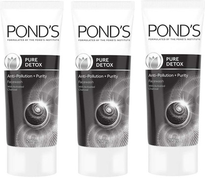 ponds detox face wash