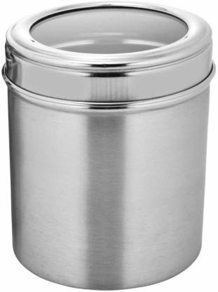 Renberg Stainless Steel Canister, 2200ml, Silver (RBIN-6086) – 2200 ml Steel Grocery Container  (Silver)