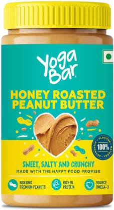 Yogabar Honey Roasted Crunchy Peanut Butter 400g Sweet Salty And Crunchy Non Gmo Peanut Butter Omega 3 Rich In Protein 400 G Price In India Buy Yogabar Yogabar Honey Roasted Crunchy Peanut Butter 400g Sweet Salty And Crunchy Non Gmo Peanut Butter Omega 3 Rich In Protein 400 G Price In India Buy Yogabar