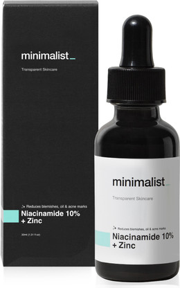 minimalist face serum