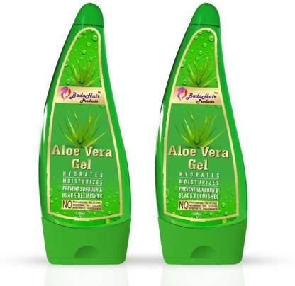 BadaHair 99% Pure Aloe Vera Gel - Ultimate for Skin and Hair - No Parabens,  Silicones, Mineral Oil, Color,Synthetic Fragrance - 260 mL (260 ml) Hair Gel  - Price in India, Buy