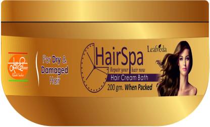 Khadi Leafveda Herbal and Natural Hair Spa - Price in India, Buy Khadi  Leafveda Herbal and Natural Hair Spa Online In India, Reviews, Ratings &  Features 