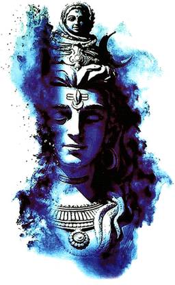 The Canvas Arts The Canvas Arts Wrist Arm Hand Lord Shiva Mahakal Body  Temporary Tattoo - Price in India, Buy The Canvas Arts The Canvas Arts Wrist  Arm Hand Lord Shiva Mahakal