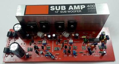 Universal Sub Woofer 4 Mosfet Board 400 Watt Rms With Lef Filter Electronic Components Electronic Hobby Kit Price In India Buy Universal Sub Woofer 4 Mosfet Board 400 Watt Rms With