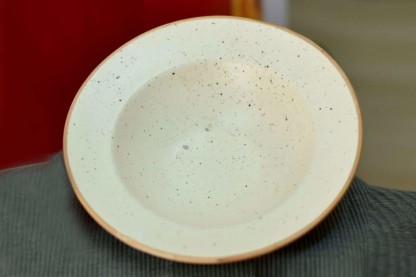 Porcelain Serving Bowl Set of 6-8 Wide and Shallow Soup Bowls Plates Set Ceramic Pasta Bowls Salad Bowl Microwave and Dishwasher Safe 