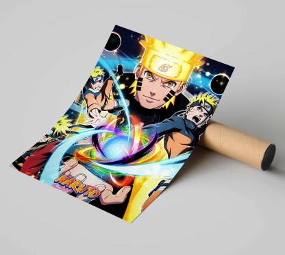 Naruto Poster Self Adhesive for Room Walls, Anime Posters For Room and Home  Decor Fine Art Print - Comics, Personalities, Decorative, Movies, Animation  & Cartoons, Children posters in India - Buy art,