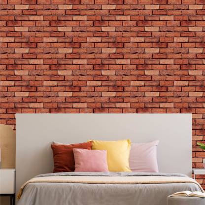 These Wall Stickers Deals Are Surprisingly Crazy At Flipkart The Big Billion Days Sale- Buy All Under ₹200 10 large ezycr8 p s textured brick wall light brown sticker 45 original imagfzwzrhpgnabh
