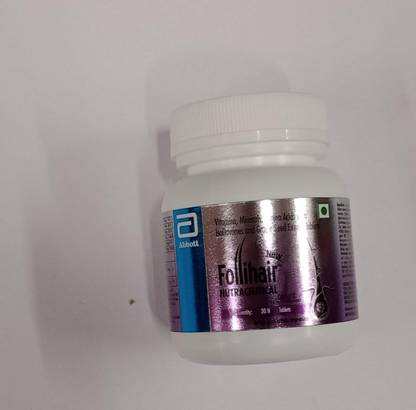 abbott new follihair biotin 10000 mcg amino acids vitamins minerals natural extracts