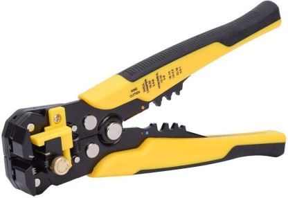 Insulation DIY Wire Stripper Self-Adjustable Pliers Hands Tool Cable Cutter 