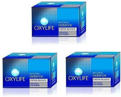 Oxylife Natural Radiance 5 Creme Bleach 3 X 27 G Packs Price In India Buy Oxylife Natural Radiance 5 Creme Bleach 3 X 27 G Packs Online In India Reviews Ratings Features Flipkart Com