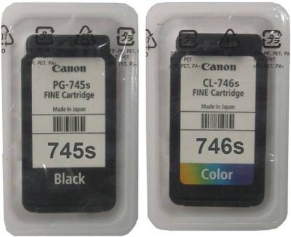 canon pixma pg 745s cl 746s original ink cartridge valuable pack tri color ink cartridge