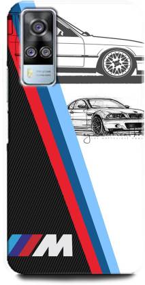 Wall Art Back Cover for Vivo Y31 BMW, M POWER, LOGO, BMW STRIPES, IM - Wall  Art : 