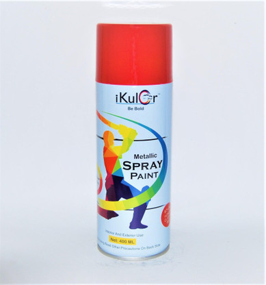 iKulor iKulor Multipurpose Metallic Aerosol Spray Paint - Honda Clarity Red Colour Honda Clarity Red Spray Paint 400 ml